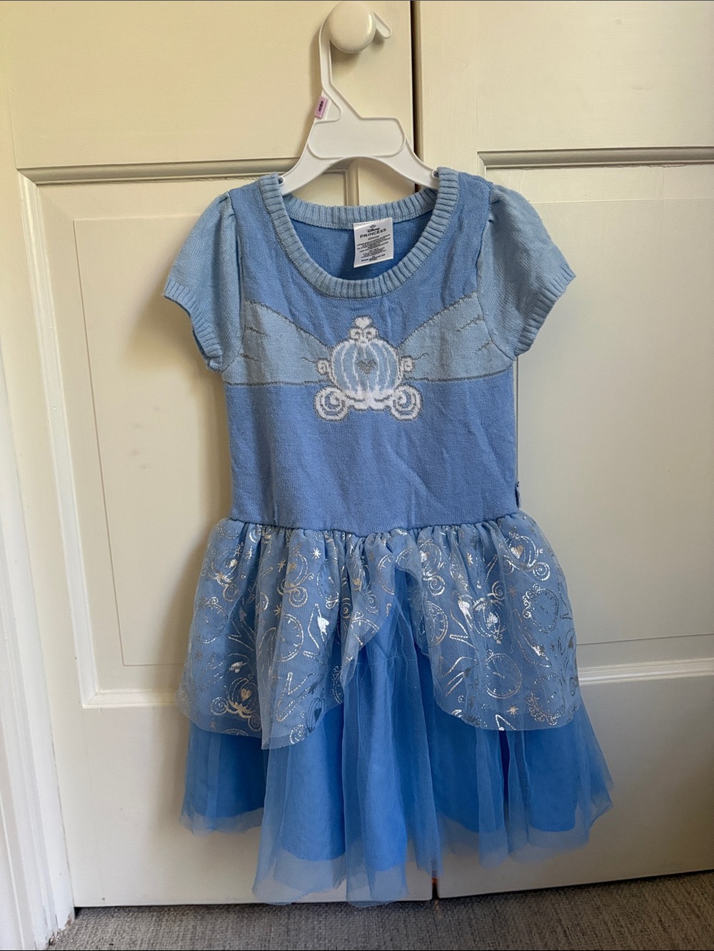 Disney Blue Princess Tulle Carriage Dress